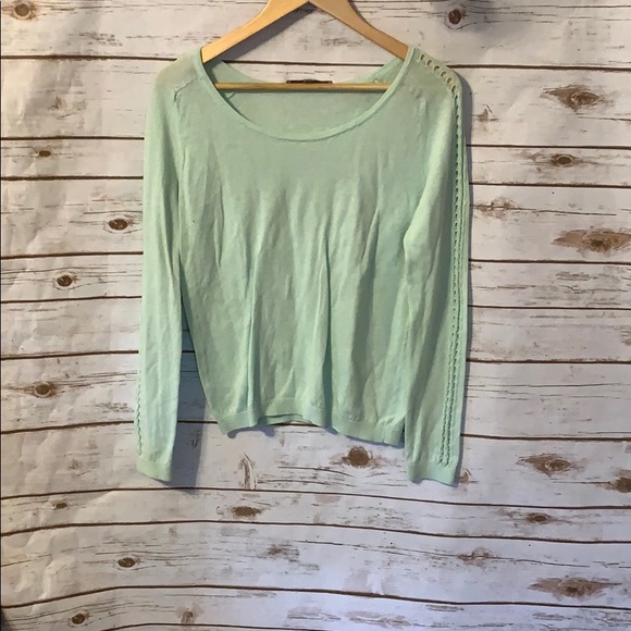 LOFT Sweaters - Loft mint long sleeve sweater